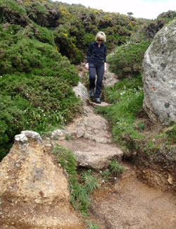 Terrain type coastal walk