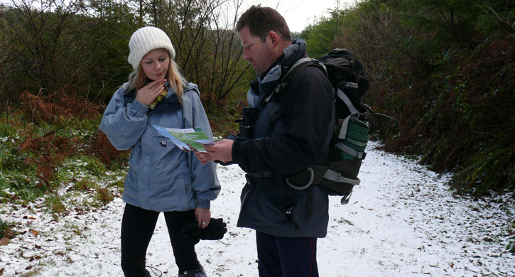 Walk training with Explore in Cornwall