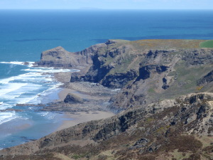 Coast path guided walking